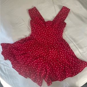 Vanessa Mooney Corset Romper